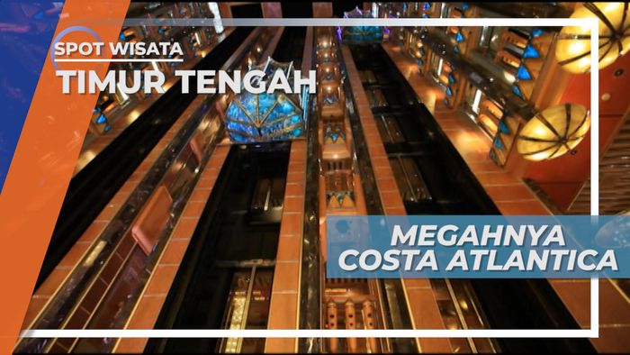 Megah dan Mewahnya Kapal Pesiar Terbesar yang Berlayar di Asia, Timur Tengah