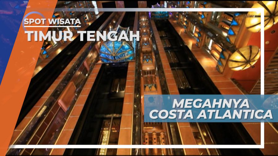Megah dan Mewahnya Kapal Pesiar Terbesar yang Berlayar di Asia, Timur Tengah