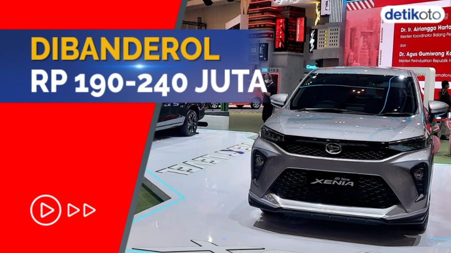 Elegan! Begini Wujud Daihatsu All New Xenia di GIIAS 2021