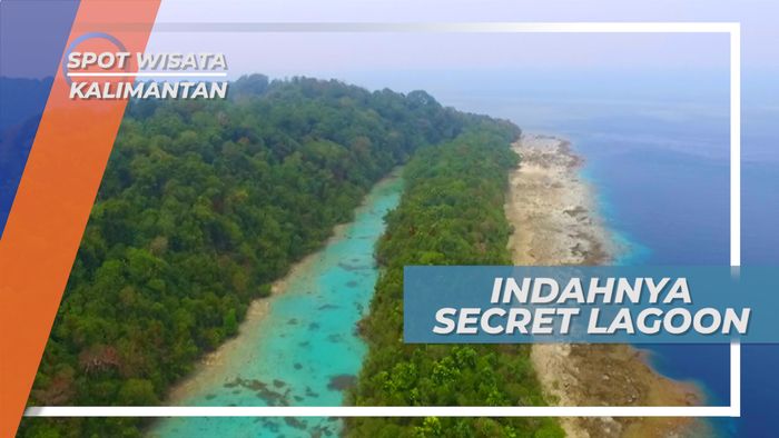 Menikmati Panorama Indah Secret Lagoon Pulau Derawan Kalimantan Timur