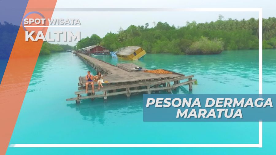 Menikmati Keindahan Matahari Terbit di Dermaga Maratua Kalimantan Timur