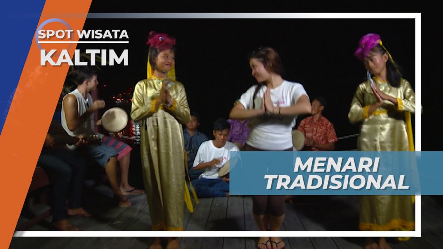 Belajar Menari Dalling Dengan Iringan Musik Gambus Kalimantan Timur