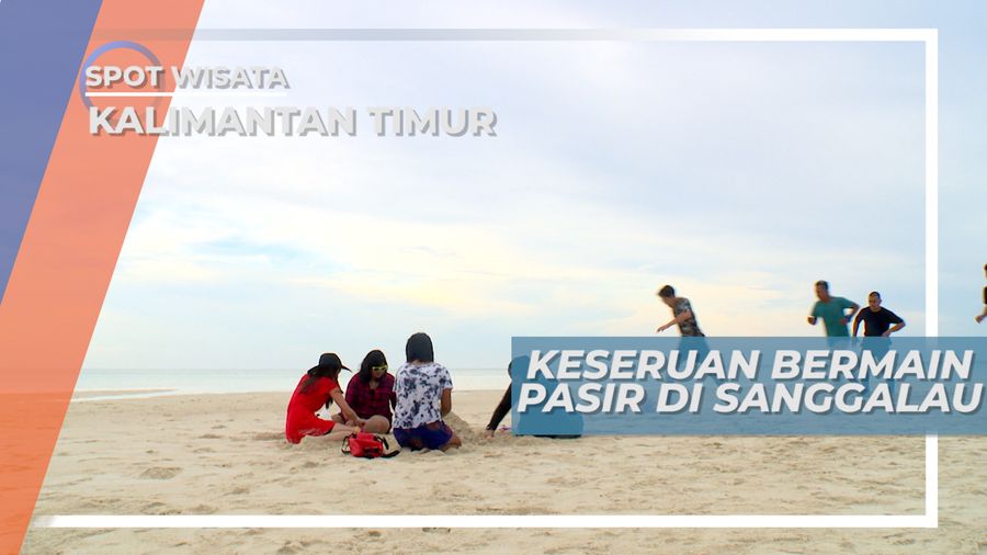 Gusung Sanggalau, Santai Di Pantai Gosong Pasir Indah di Derawan Kalimantan Timur