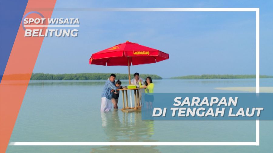 Sensasi Pengalaman Unik, Sarapan Singkong Goreng di Tengah Laut, Belitung