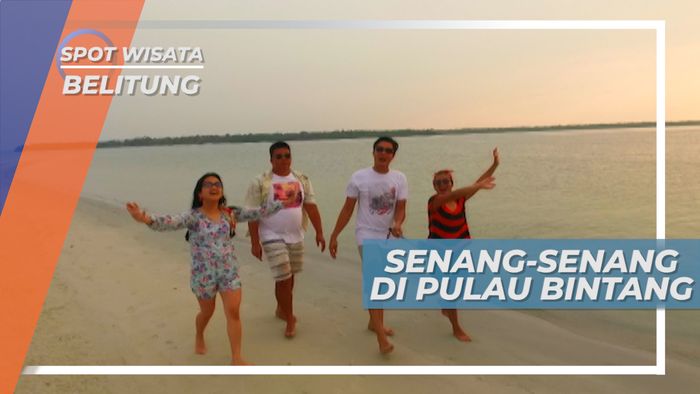 Pulau Bintang, Rumah Bintang Laut di Negeri Laskar Pelangi, Belitung
