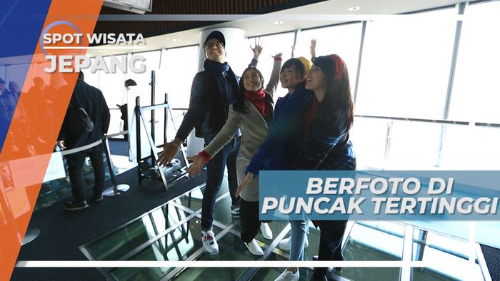 Berfoto Bersama ala Jepang di Puncak Tertinggi, Menara Tokyo Skytree
