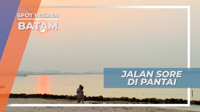 Senja Indah Bersama Matahari Terbenam, Nuansa Romantis Pulau Batam