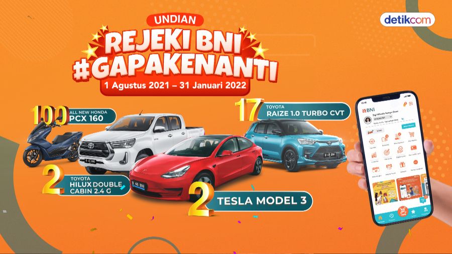 BNI Undian Rejeki BNI Versi Tesla