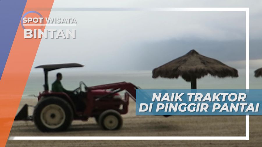 Naik Traktor Pinggir Pantai, Bintan
