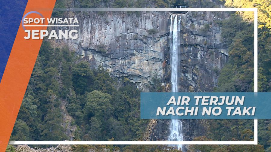 Nachi No Taki, Indahnya Air Terjun Tertinggi di Jepang