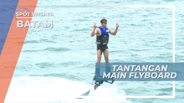 Butuh Keseimbangan Ekstra, Kunci Bermain Flying Board di Batam