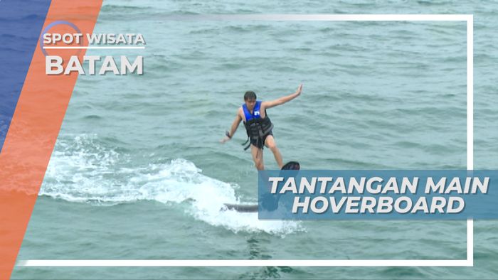 Jatuh Bangun Mencoba Menaklukkan Hoverboard, Batam