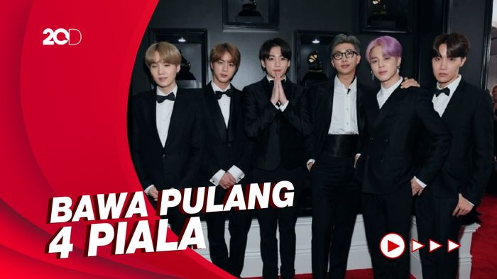 BTS Menang Besar di MTV EMA 2021, Ini Daftar Pemenangnya