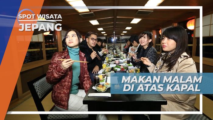 Katabune, Toko di Atas Kapal yang Menjajakan Berbagai Menu Seafood yang Lezat, Jepang