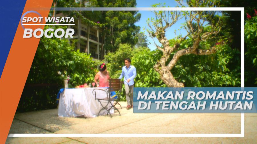 Menikmati Santap Siang Romantis dengan Suasana Hutan, Bogor