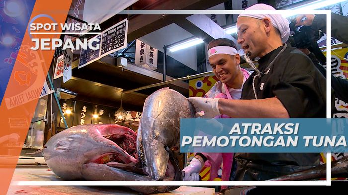 Kuroshio Ichiba, Wakayama, Mencicipi Lezatnya Daging Ikan Tuna Raksasa, Jepang