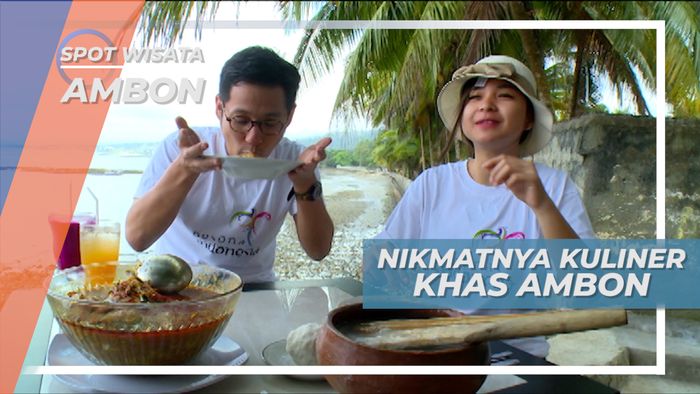 Menyantap Papeda dengan Kuah Ikan yang Gurih, Ambon