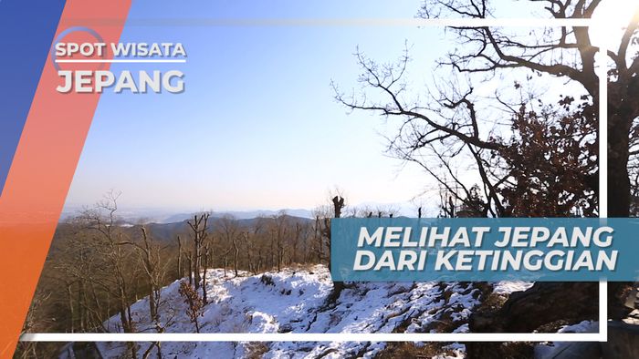 Berselimut Salju, Keindahan Panorama Kota Dari Puncak Gunung Takao Jepang