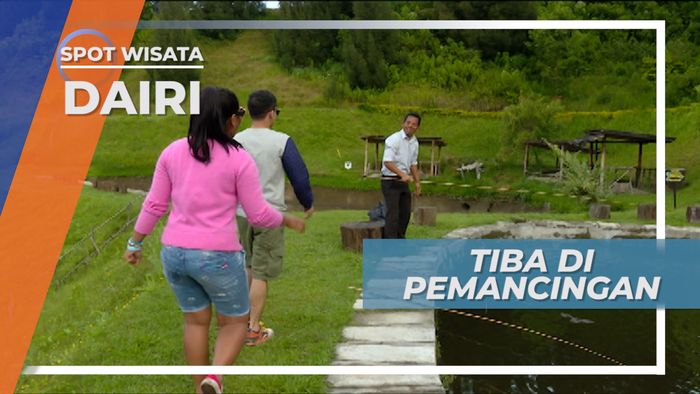 Menuju Tempat Pemancingan di Kawasan Taman Simalem, Sidikalang