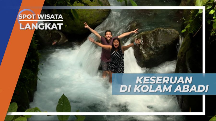 Kolam Abadi, Menyusuri Jernihnya Air Sungai yang Menyegarkan, Langkat