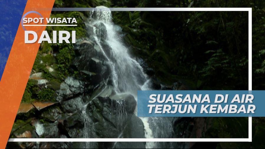 Air Terjun Kembar, Suasana Alami yang Sejuk Segar Penghilang Penat, Sidikalang