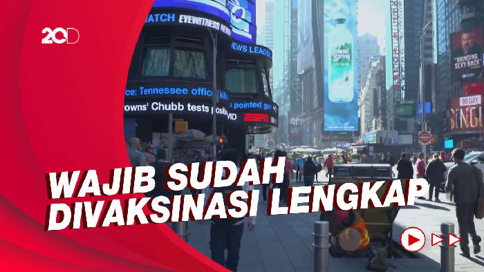 Perayaan Tahun Baru di Time Square New York Akan Dibuka Untuk Umum!