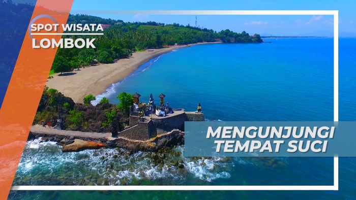 Pura Batu Bolong, Tempat Suci Dengan Pemandangan Indah di Pantai Senggigi, Lombok