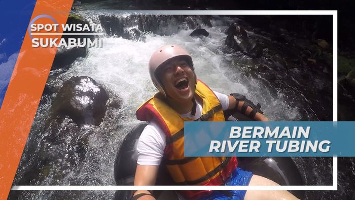 River Tubing Seru di Sungai Cigunung Sukabumi