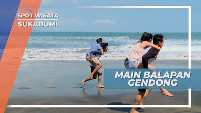 Menikmati Pagi di Suasana Pantai yang Menyegarkan, Sukabumi