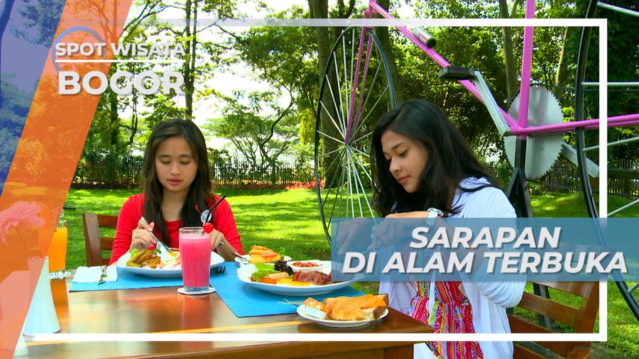 Sarapan Pagi dengan Suasana Alam Terbuka, Bogor