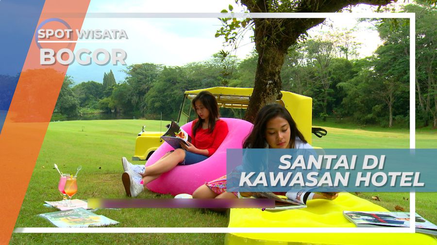 Bersantai di Hotel, Menikmati minuman Segar dikelilingi Fasilitas Lengkap, Bogor