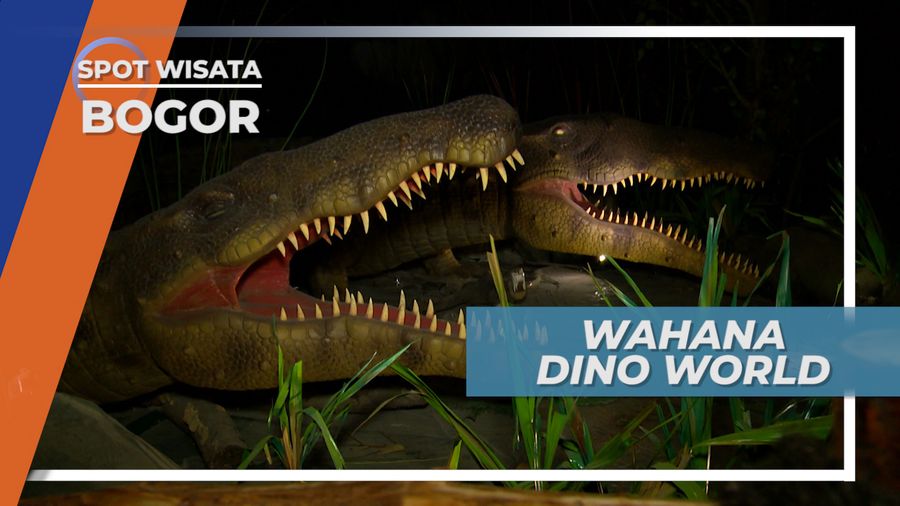 Bertualang Ke Masa Prasejarah di Dino World Jungle Land Bogor