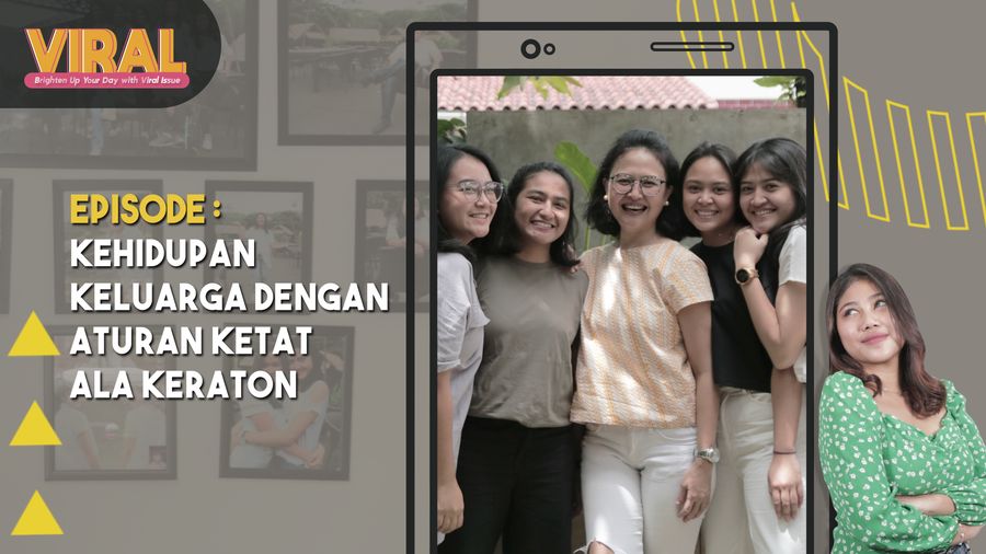 Viral Keluarga dengan Aturan Ketat Ala Keraton di TikTok