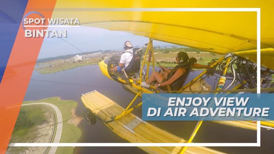 Menikmati Panorama Indah Lagoi Bay Dari Udara, Bintan