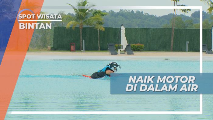 Naik Motor di Dalam Air, Wahana Seru di Treasure Bay Bintan