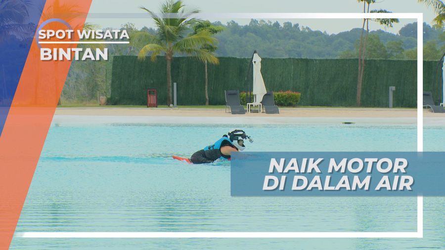 Naik Motor di Dalam Air, Wahana Seru di Treasure Bay Bintan