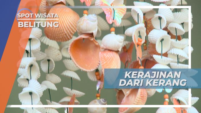Berkunjung ke Rumah Kerajinan Kerang di Tanjung Pendam Belitung