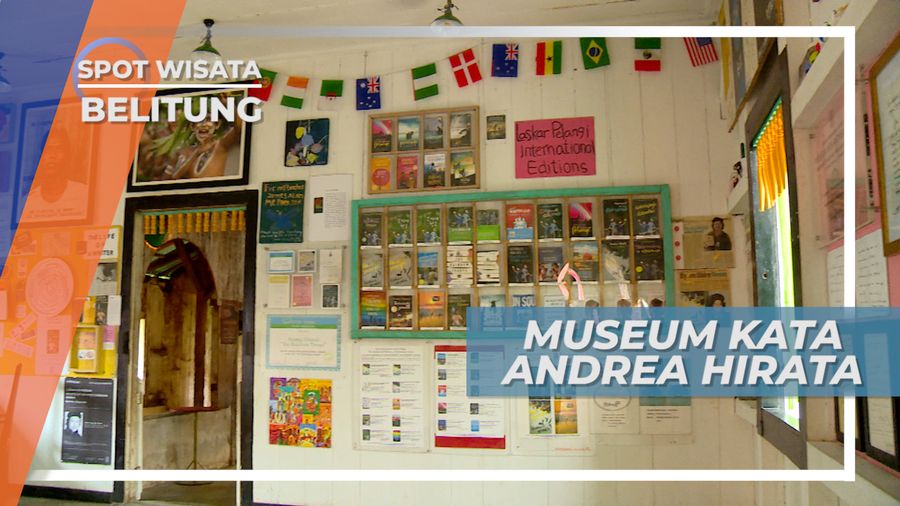 Berkunjung ke Museum Kata di Manggar Belitung Timur