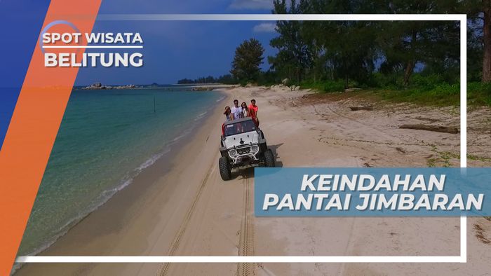 Menikmati Keindahan Lukisan Alam di Pantai Jimbaran Belitung