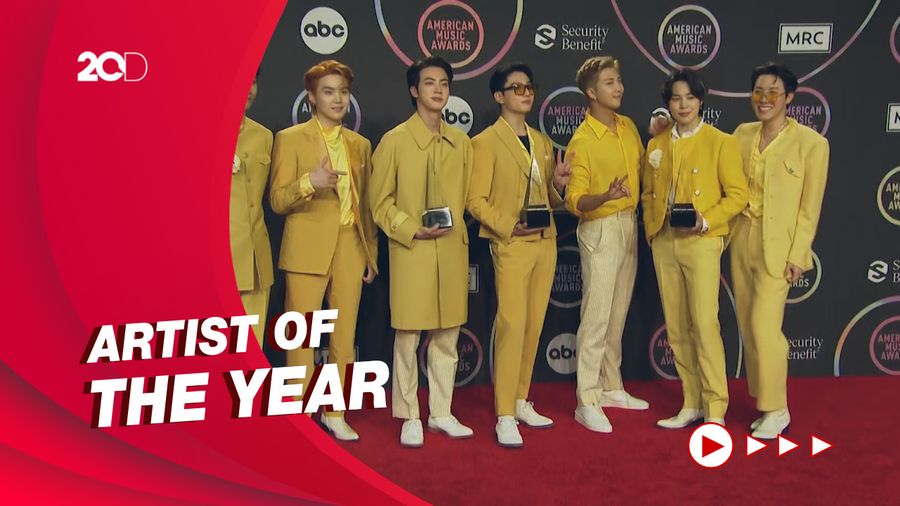 BTS Sukses Besar, Berikut Daftar Lengkap Pemenang AMA 2021!