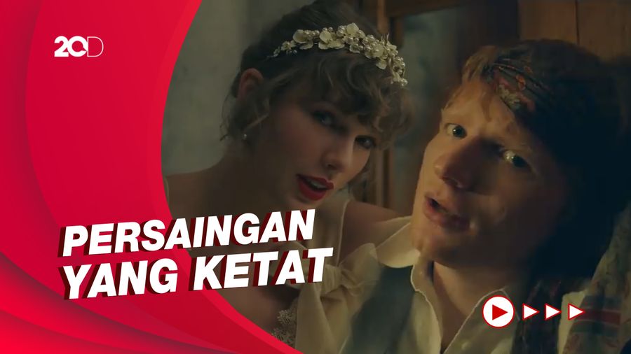 Taylor Swift-Ed Sheeran Penyanyi Pop Terfavorit AMA 2021