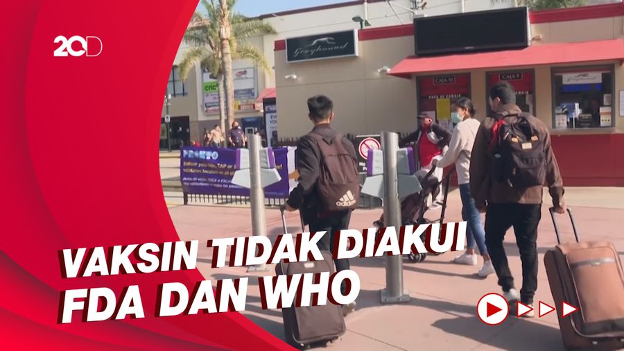 Turis dengan 2 Vaksin Ini Dilarang Masuk Amerika Serikat!