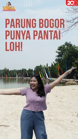 Pantai Putih di Bogor