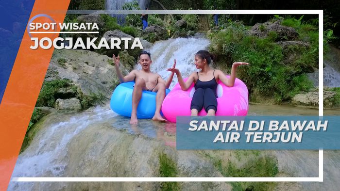 Menikmati Suasana Sejuk Air Terjun Sri Gethuk Yogyakarta