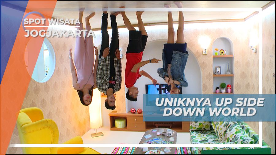 Upside Down World, Dekorasi Ruangan Serba Terbalik di Yogyakarta