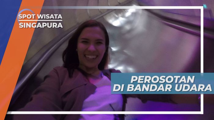Meluncur Deras di Bandara Udara Singapura