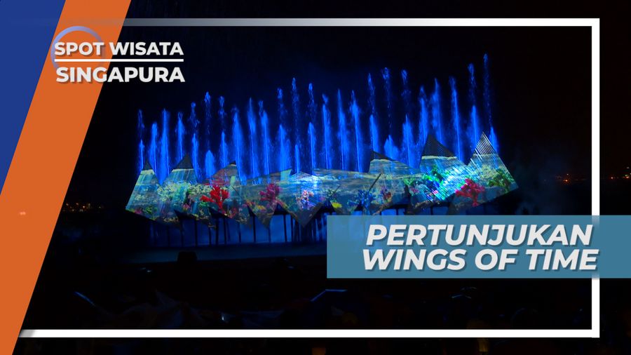 Wings Of Time, Pertunjukkan Teknologi Canggih yang Memanjakkan Mata, Singapura