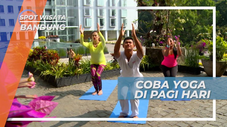 Yoga di Pagi Hari, Olahraga di Sejuknya Udara Bandung
