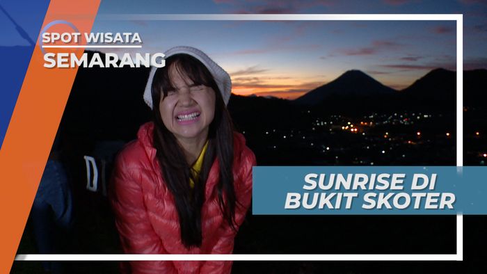 Keindahan Matahari Terbit di Bukit Skoter Dieng
