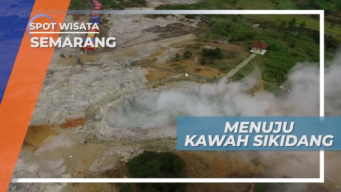 Kawah Sikidang Dieng, Spot Wisata yang Selalu Ramai Pengunjung